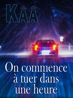 cover image of On commence à tuer dans une heure